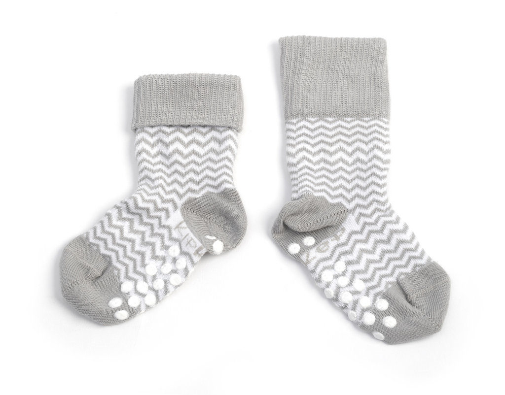 Stay-On z Anti-Slip ZIGGY GREY 12-18 mesecev