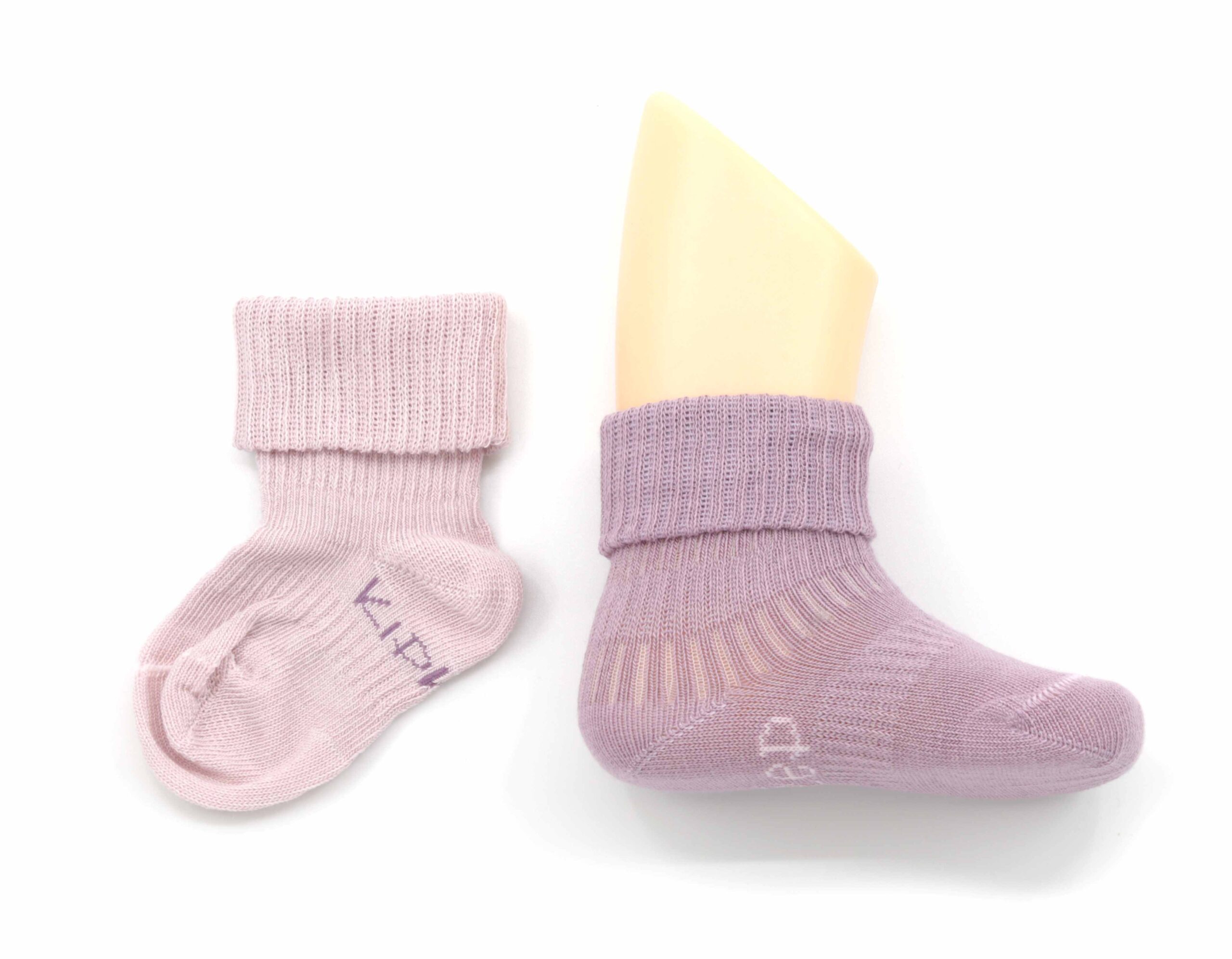 Stay-on PASTEL VIOLET bio nogavičke, 0-12 mesecev - slika 4