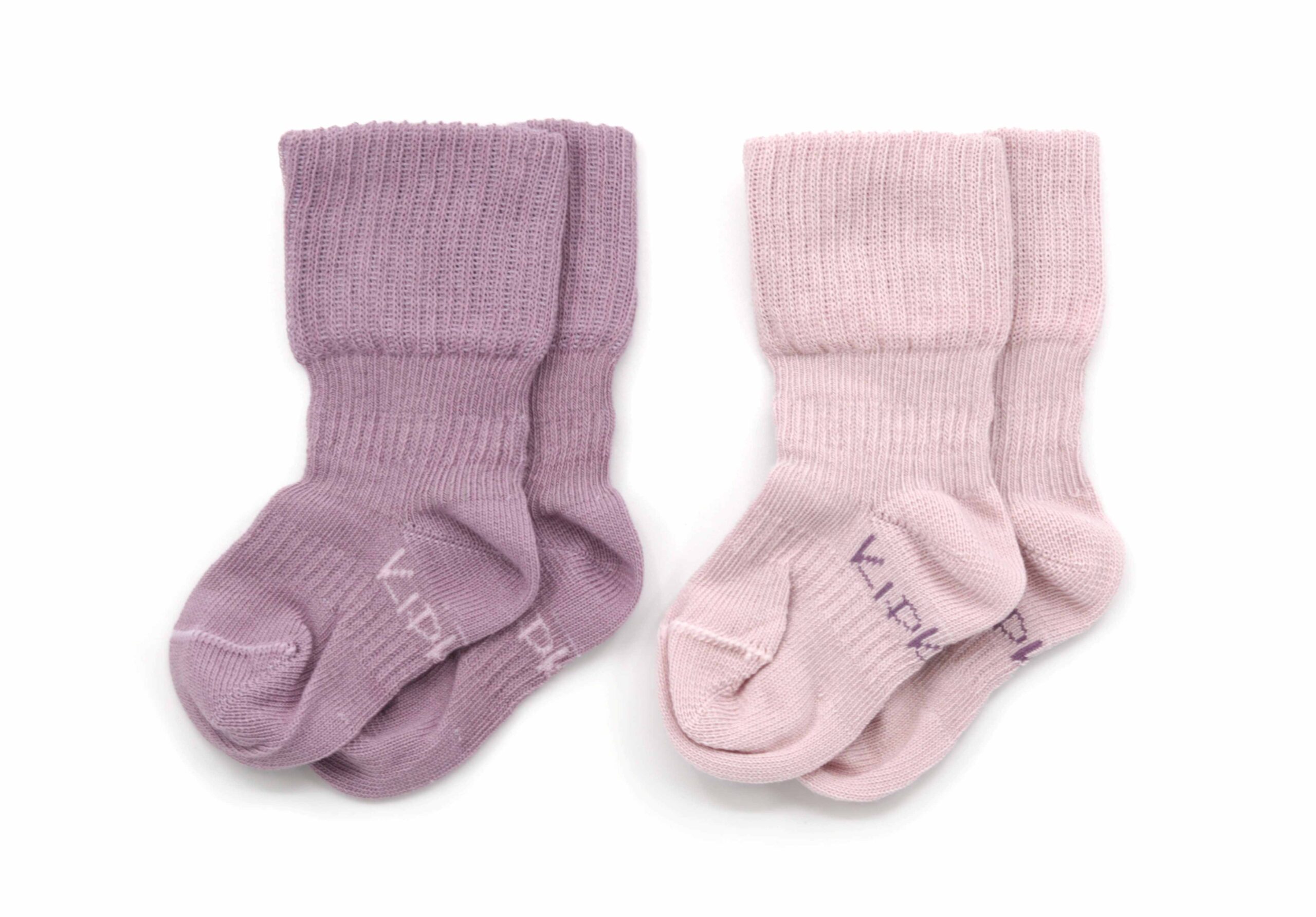 Stay-on PASTEL VIOLET bio nogavičke, 0-12 mesecev