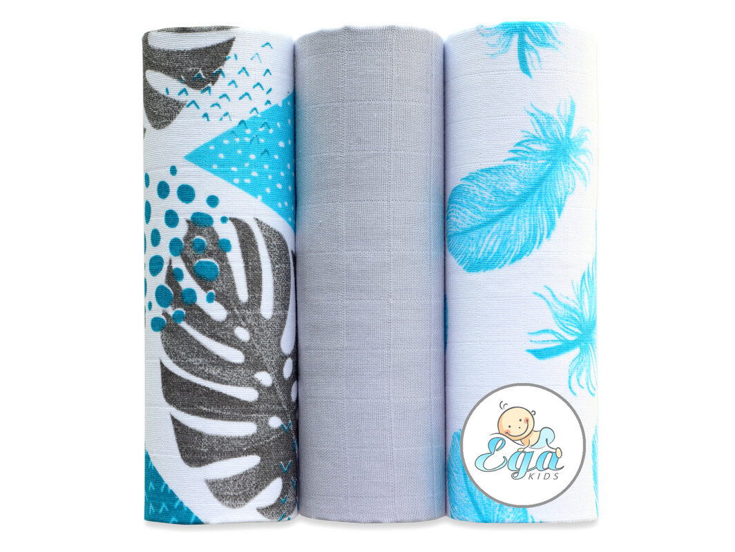 MODRO PERO MUSLIN TETRA PLENIČKE